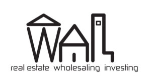 WAL Real Estate Wholesaling and Investing logo concept