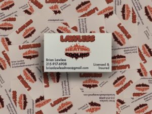 Lawless business card