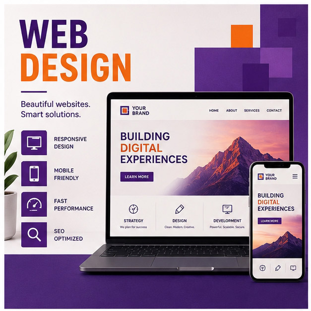 Website design services by Ideal Designs